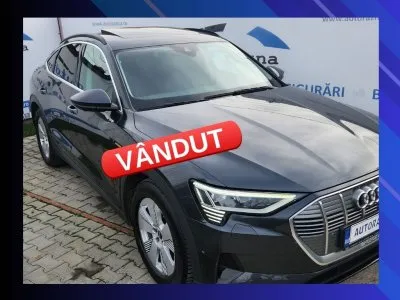 Audi e-tron Sportback 55 quattro 2021 | 95 kWh 408 CP | Doar 49.000 KM | SUV Coupe | Full Option | Autorazna