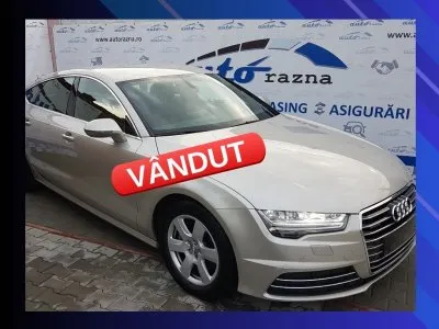 Audi A7 Sportback 2014 | 3.0 TDI V6 272 CP | Quattro 4x4 | Matrix LED | Doar 87.000 KM | TVA Deductibil | Autorazna